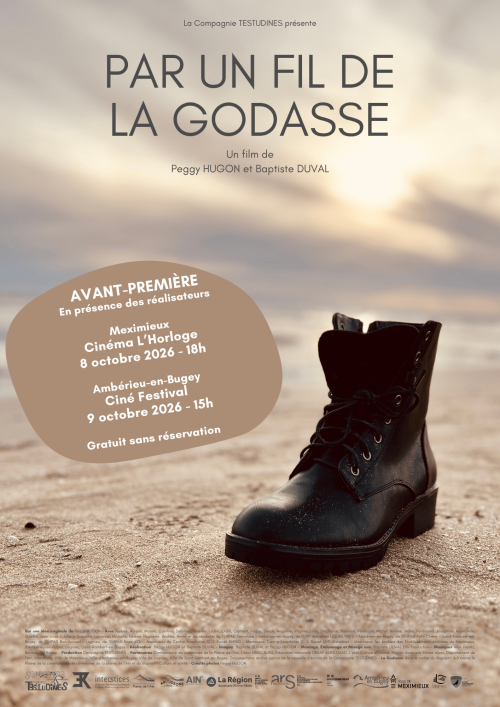 2026 Cie TESTUDINES - Par un fil de la Godasse - AFFICHE - 2