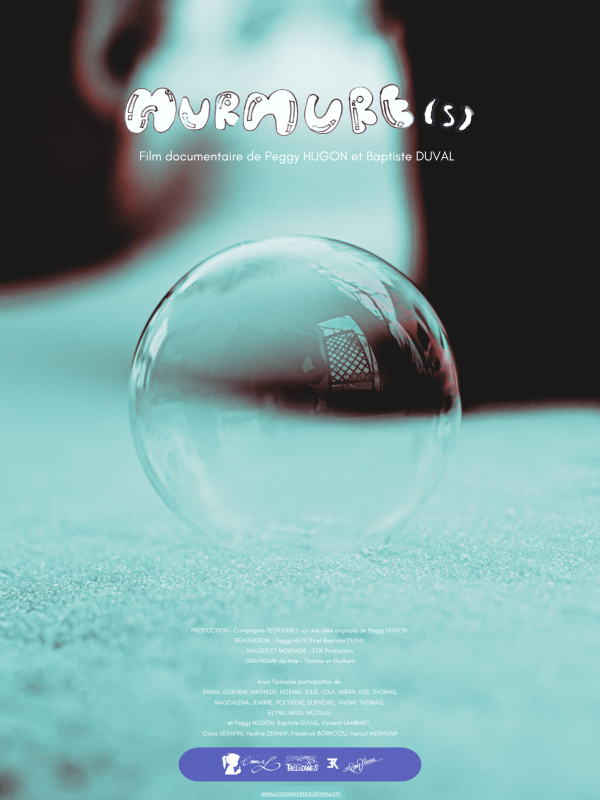 Cie TESTUDINES - 2026 - AFFICHE FILM - Murmure(s) - VISUELS - A4